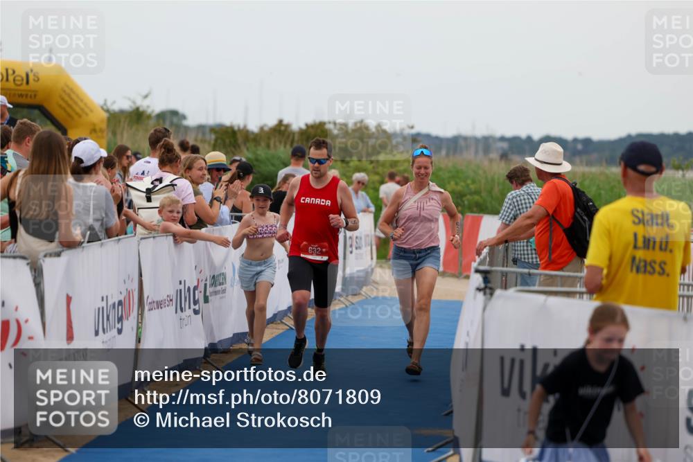 22.06.2025 - Viking Triathlon Michael Strokosch http://msf.ph/oto/8071809 22.06.2025 15:32:14 Ziel 632 meine-sportfotos.de