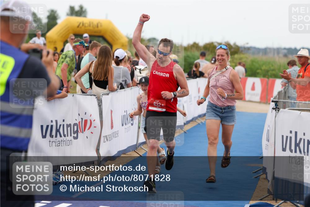 22.06.2025 - Viking Triathlon Michael Strokosch http://msf.ph/oto/8071828 22.06.2025 15:32:16 Ziel 632 meine-sportfotos.de