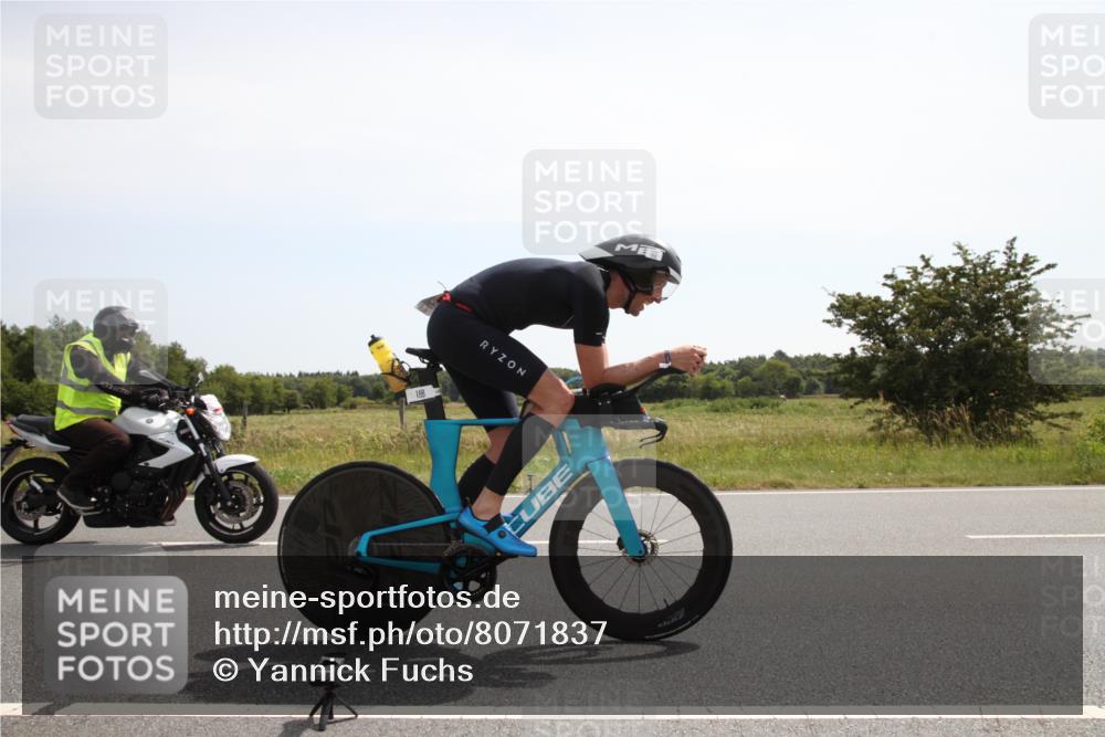 22.06.2025 - Viking Triathlon Yannick Fuchs http://msf.ph/oto/8071837 22.06.2025 11:53:02 Radfahren 188, 220, 653 meine-sportfotos.de