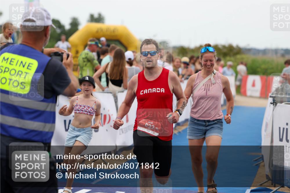 22.06.2025 - Viking Triathlon Michael Strokosch http://msf.ph/oto/8071842 22.06.2025 15:32:17 Ziel 632 meine-sportfotos.de