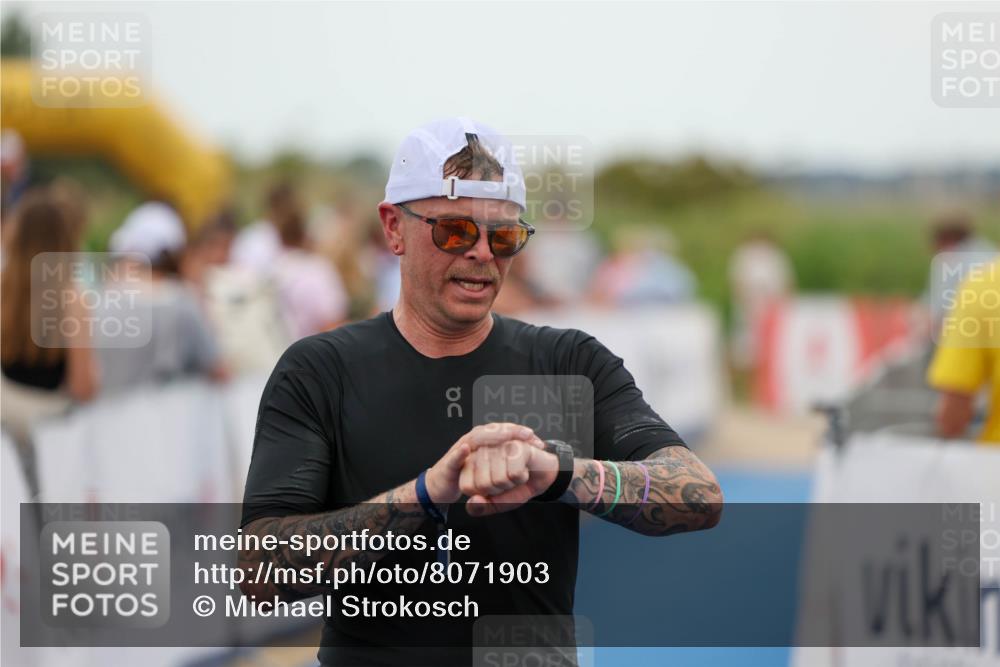 22.06.2025 - Viking Triathlon Michael Strokosch http://msf.ph/oto/8071903 22.06.2025 15:32:34 Ziel 442 meine-sportfotos.de