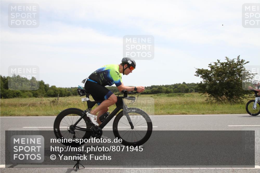 22.06.2025 - Viking Triathlon Yannick Fuchs http://msf.ph/oto/8071945 22.06.2025 12:31:14 Radfahren 110, 418 meine-sportfotos.de