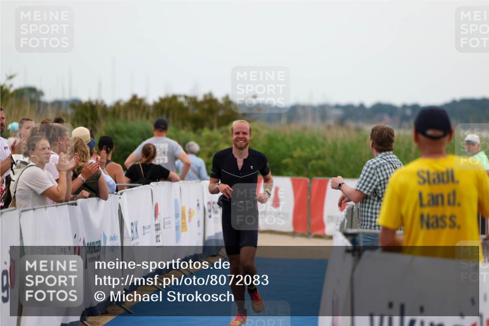 22.06.2025 - Viking Triathlon Michael Strokosch http://msf.ph/oto/8072083 22.06.2025 15:34:32 Ziel 225 meine-sportfotos.de