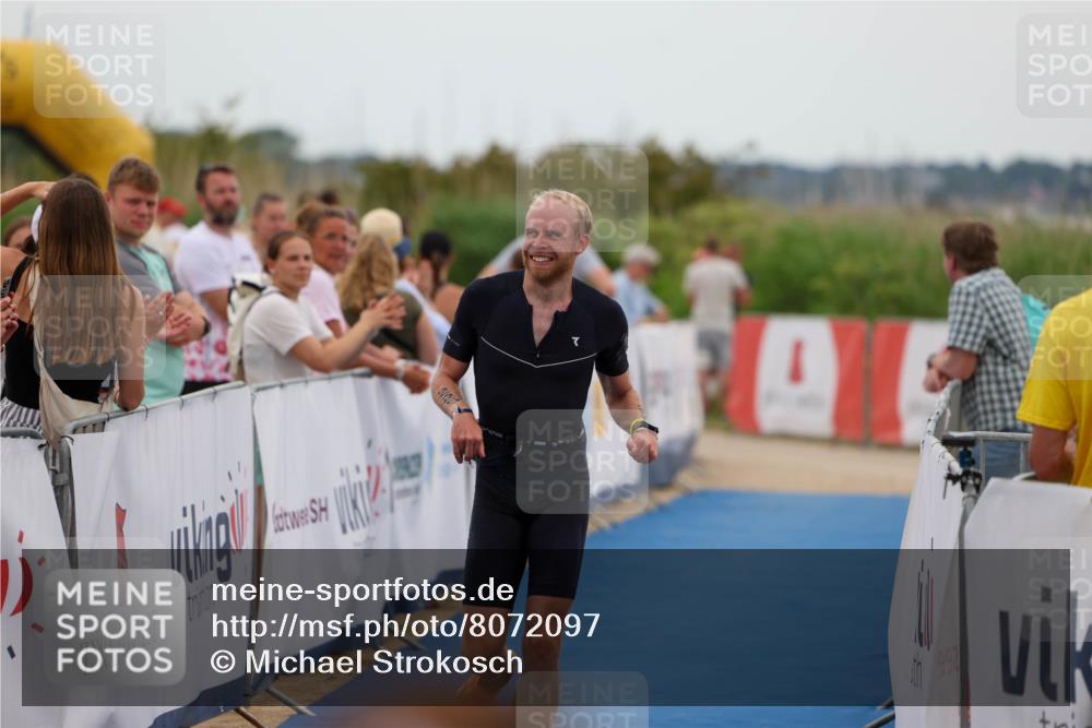 22.06.2025 - Viking Triathlon Michael Strokosch http://msf.ph/oto/8072097 22.06.2025 15:34:34 Ziel 225 meine-sportfotos.de