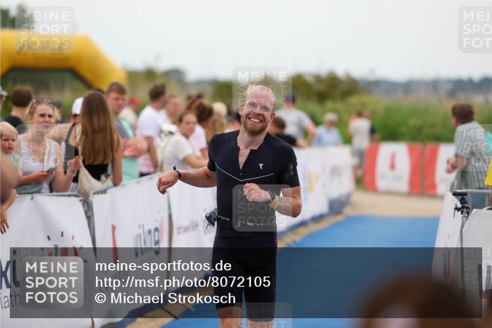 22.06.2025 - Viking Triathlon Michael Strokosch http://msf.ph/oto/8072105 22.06.2025 15:34:35 Ziel 225 meine-sportfotos.de