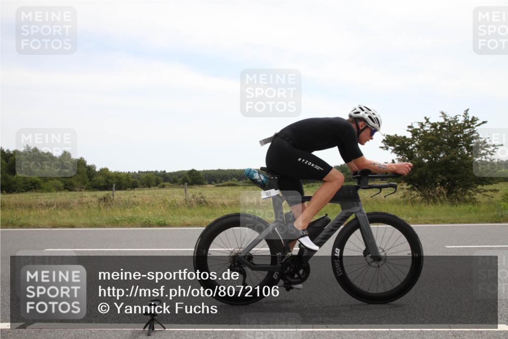 22.06.2025 - Viking Triathlon Yannick Fuchs http://msf.ph/oto/8072106 22.06.2025 12:32:50 Radfahren 189, 381 meine-sportfotos.de