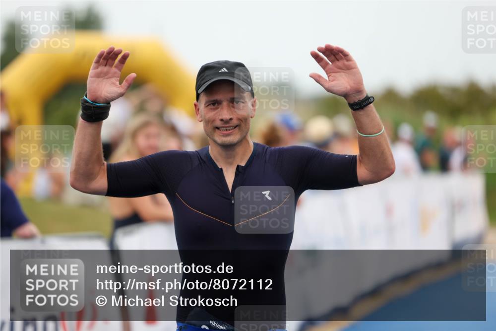 22.06.2025 - Viking Triathlon Michael Strokosch http://msf.ph/oto/8072112 22.06.2025 15:47:24 Ziel 204 meine-sportfotos.de
