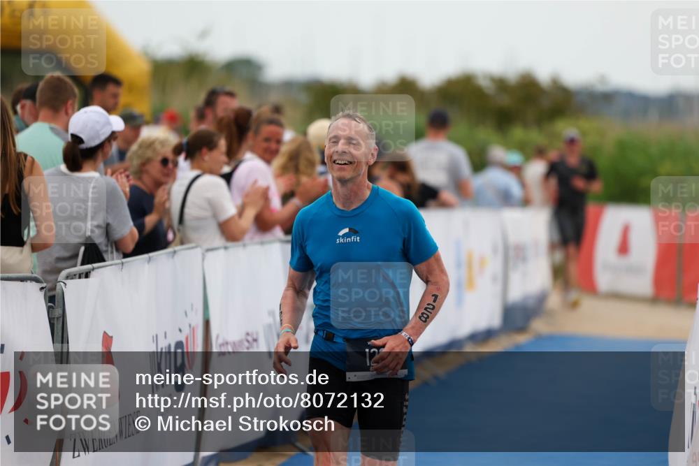 22.06.2025 - Viking Triathlon Michael Strokosch http://msf.ph/oto/8072132 22.06.2025 15:34:55 Ziel 128 meine-sportfotos.de