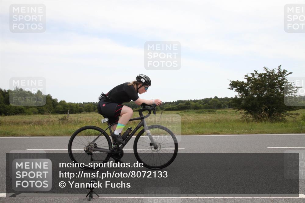 22.06.2025 - Viking Triathlon Yannick Fuchs http://msf.ph/oto/8072133 22.06.2025 12:33:09 Radfahren 240, 475 meine-sportfotos.de