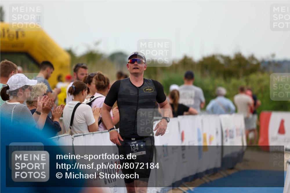22.06.2025 - Viking Triathlon Michael Strokosch http://msf.ph/oto/8072184 22.06.2025 15:35:04 Ziel 134 meine-sportfotos.de