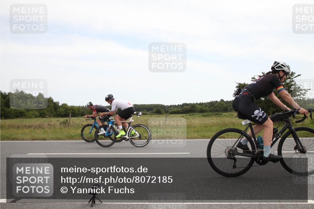 22.06.2025 - Viking Triathlon Yannick Fuchs http://msf.ph/oto/8072185 22.06.2025 12:33:23 Radfahren 61, 78, 183, 394, 397, 638 meine-sportfotos.de