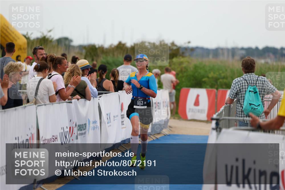 22.06.2025 - Viking Triathlon Michael Strokosch http://msf.ph/oto/8072191 22.06.2025 15:35:11 Ziel 134, 553 meine-sportfotos.de