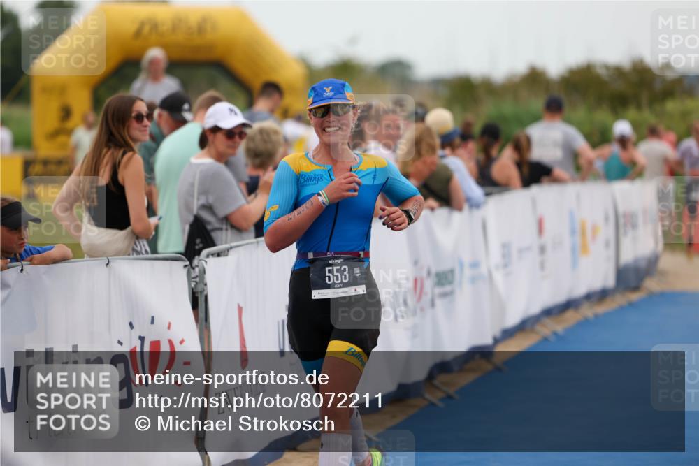 22.06.2025 - Viking Triathlon Michael Strokosch http://msf.ph/oto/8072211 22.06.2025 15:35:13 Ziel 134, 553 meine-sportfotos.de