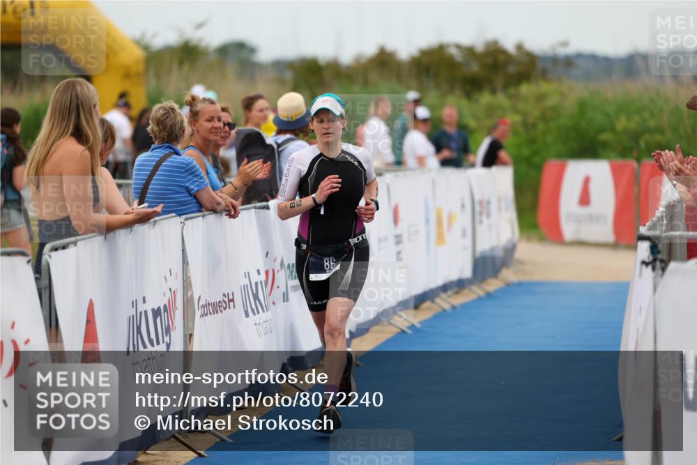 22.06.2025 - Viking Triathlon Michael Strokosch http://msf.ph/oto/8072240 22.06.2025 15:49:27 Ziel 86 meine-sportfotos.de