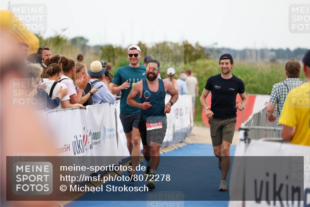 22.06.2025 - Viking Triathlon Michael Strokosch http://msf.ph/oto/8072278 22.06.2025 15:35:31 Ziel 609 meine-sportfotos.de