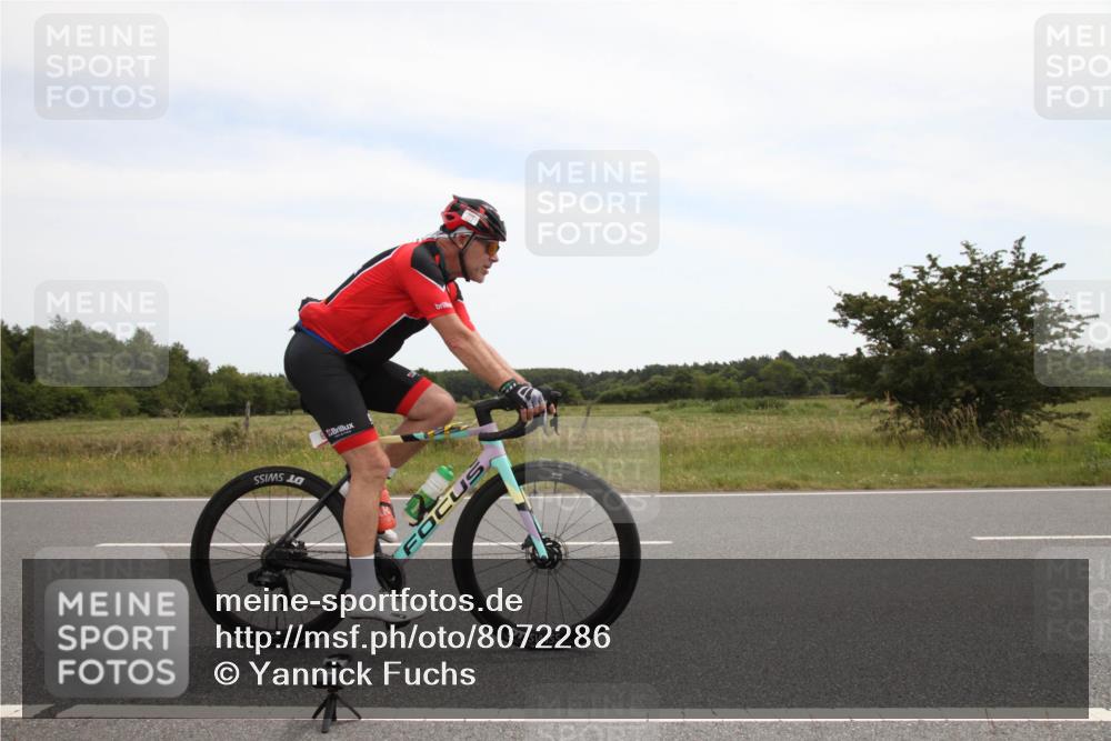 22.06.2025 - Viking Triathlon Yannick Fuchs http://msf.ph/oto/8072286 22.06.2025 12:34:09 Radfahren 26, 281, 643, 650 meine-sportfotos.de