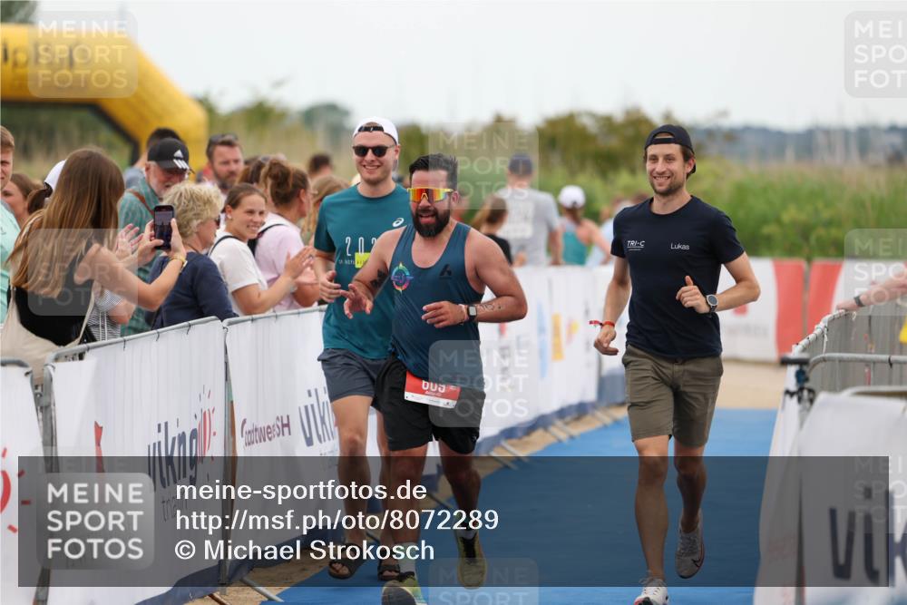 22.06.2025 - Viking Triathlon Michael Strokosch http://msf.ph/oto/8072289 22.06.2025 15:35:32 Ziel 609 meine-sportfotos.de