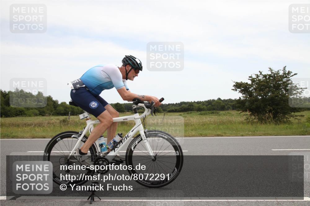 22.06.2025 - Viking Triathlon Yannick Fuchs http://msf.ph/oto/8072291 22.06.2025 12:34:11 Radfahren 26, 650 meine-sportfotos.de