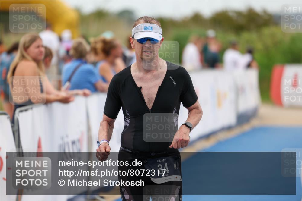 22.06.2025 - Viking Triathlon Michael Strokosch http://msf.ph/oto/8072317 22.06.2025 15:49:55 Ziel 34 meine-sportfotos.de