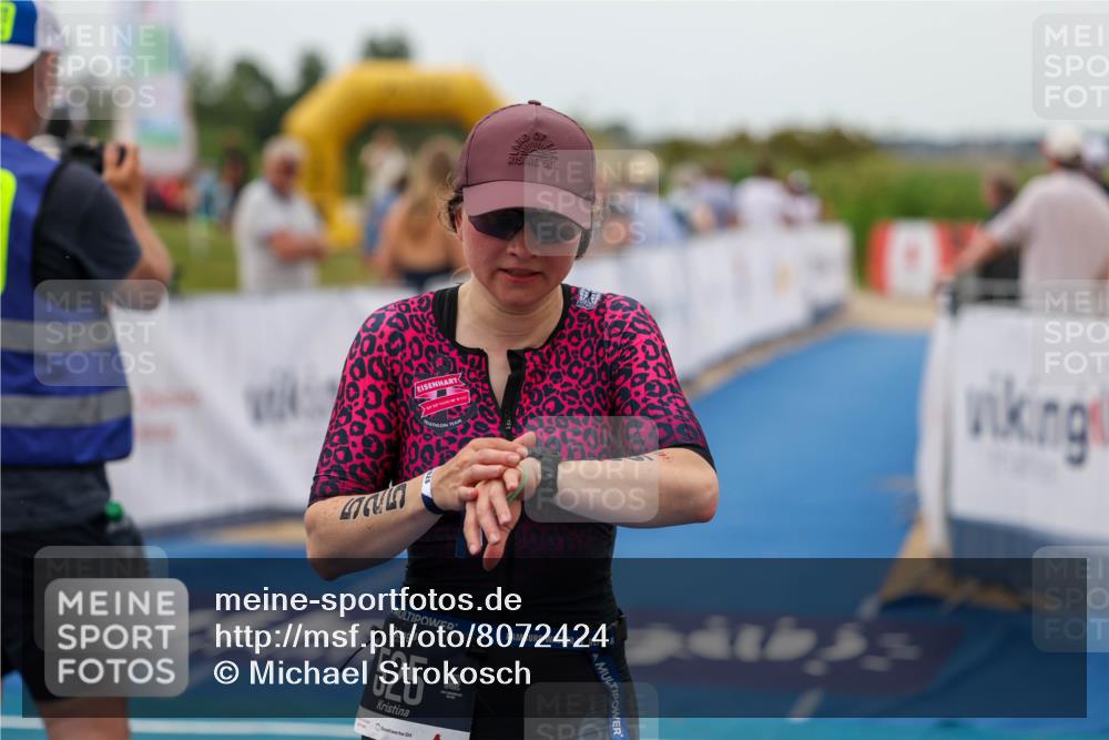 22.06.2025 - Viking Triathlon Michael Strokosch http://msf.ph/oto/8072424 22.06.2025 15:51:50 Ziel 525 meine-sportfotos.de
