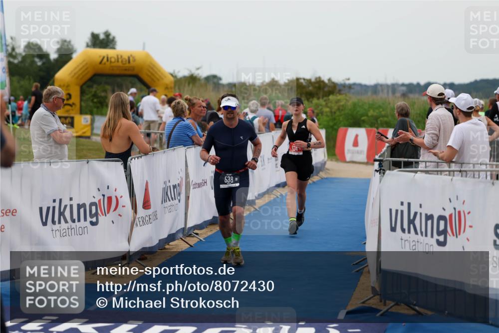 22.06.2025 - Viking Triathlon Michael Strokosch http://msf.ph/oto/8072430 22.06.2025 15:52:02 Ziel 538, 624 meine-sportfotos.de