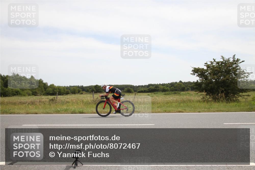 22.06.2025 - Viking Triathlon Yannick Fuchs http://msf.ph/oto/8072467 22.06.2025 12:35:57 Radfahren 77, 184, 629 meine-sportfotos.de