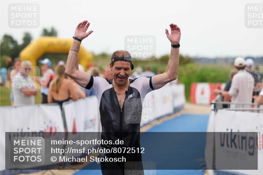 22.06.2025 - Viking Triathlon Michael Strokosch http://msf.ph/oto/8072512 22.06.2025 15:52:52 Ziel 463 meine-sportfotos.de