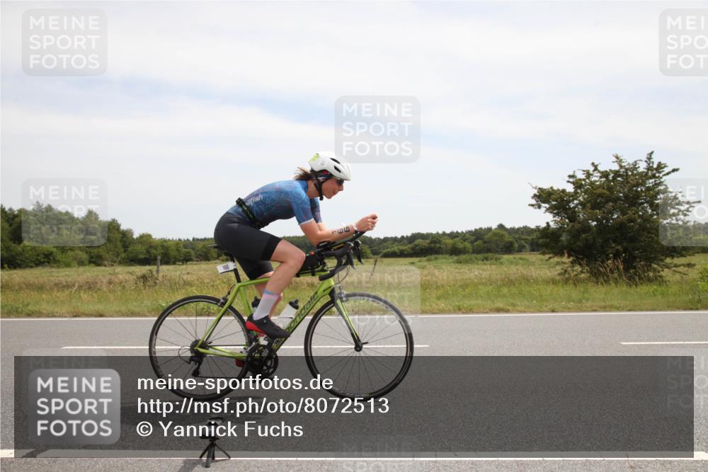 22.06.2025 - Viking Triathlon Yannick Fuchs http://msf.ph/oto/8072513 22.06.2025 12:36:19 Radfahren 86, 166 meine-sportfotos.de