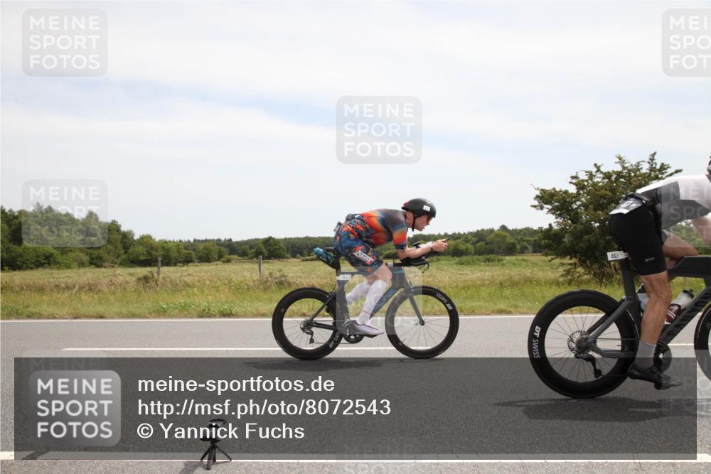 22.06.2025 - Viking Triathlon Yannick Fuchs http://msf.ph/oto/8072543 22.06.2025 12:36:30 Radfahren 355, 463, 468 meine-sportfotos.de