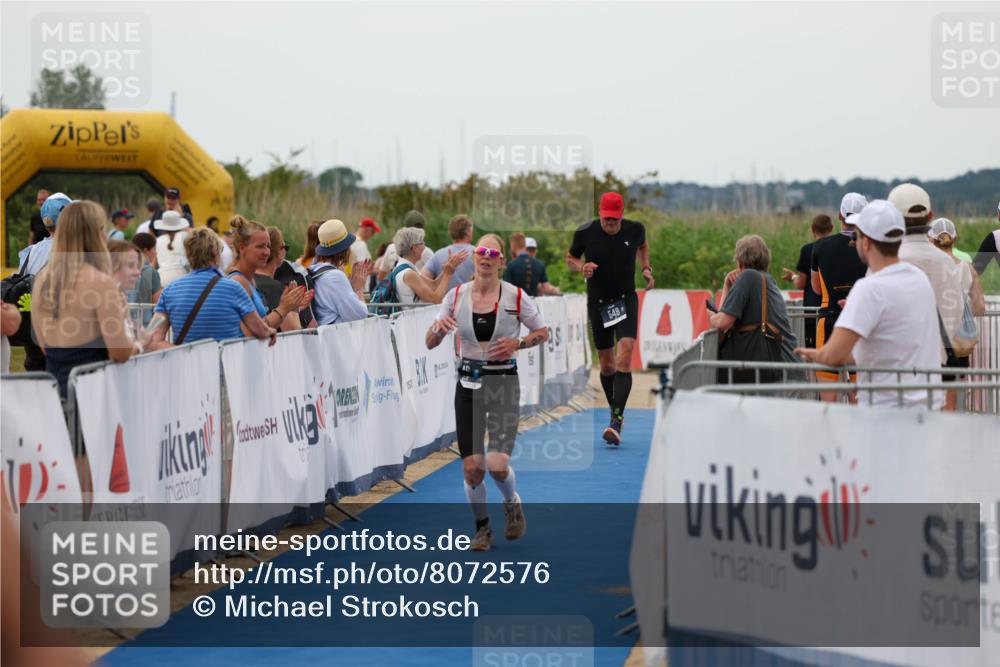 22.06.2025 - Viking Triathlon Michael Strokosch http://msf.ph/oto/8072576 22.06.2025 15:53:48 Ziel 46, 548 meine-sportfotos.de