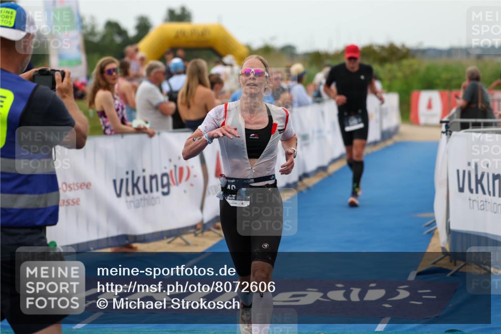 22.06.2025 - Viking Triathlon Michael Strokosch http://msf.ph/oto/8072606 22.06.2025 15:53:51 Ziel 46, 548 meine-sportfotos.de