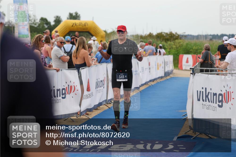 22.06.2025 - Viking Triathlon Michael Strokosch http://msf.ph/oto/8072620 22.06.2025 15:53:52 Ziel 46, 548 meine-sportfotos.de