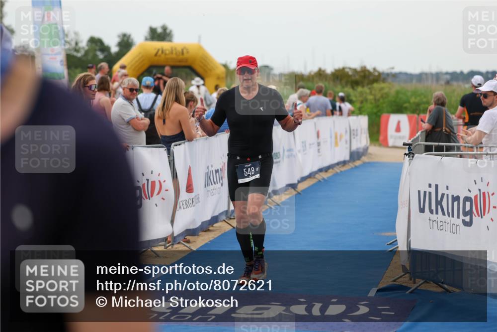 22.06.2025 - Viking Triathlon Michael Strokosch http://msf.ph/oto/8072621 22.06.2025 15:53:53 Ziel 46, 548 meine-sportfotos.de