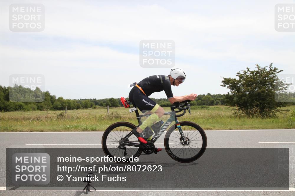 22.06.2025 - Viking Triathlon Yannick Fuchs http://msf.ph/oto/8072623 22.06.2025 12:37:37 Radfahren 234 meine-sportfotos.de