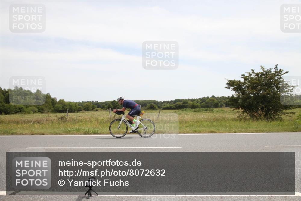 22.06.2025 - Viking Triathlon Yannick Fuchs http://msf.ph/oto/8072632 22.06.2025 12:37:55 Radfahren 22, 538 meine-sportfotos.de