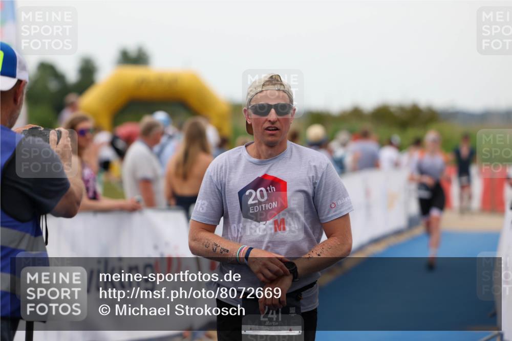 22.06.2025 - Viking Triathlon Michael Strokosch http://msf.ph/oto/8072669 22.06.2025 15:54:21 Ziel 43, 241 meine-sportfotos.de