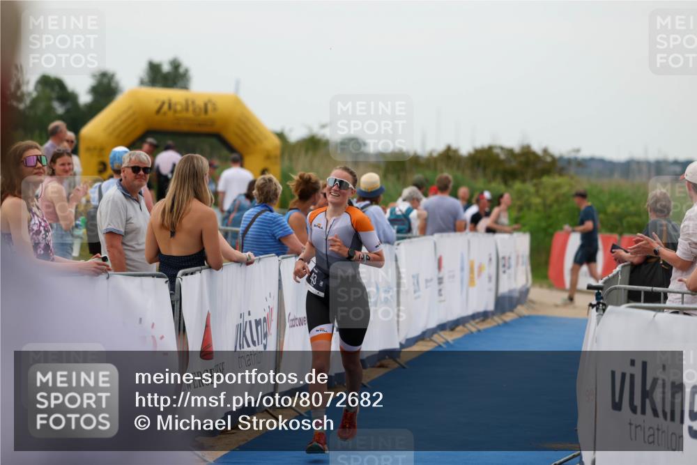 22.06.2025 - Viking Triathlon Michael Strokosch http://msf.ph/oto/8072682 22.06.2025 15:54:23 Ziel 43, 241 meine-sportfotos.de