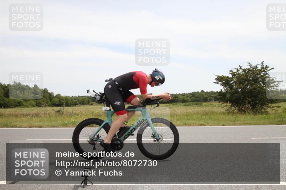 22.06.2025 - Viking Triathlon Yannick Fuchs http://msf.ph/oto/8072730 22.06.2025 12:38:47 Radfahren 106, 429 meine-sportfotos.de