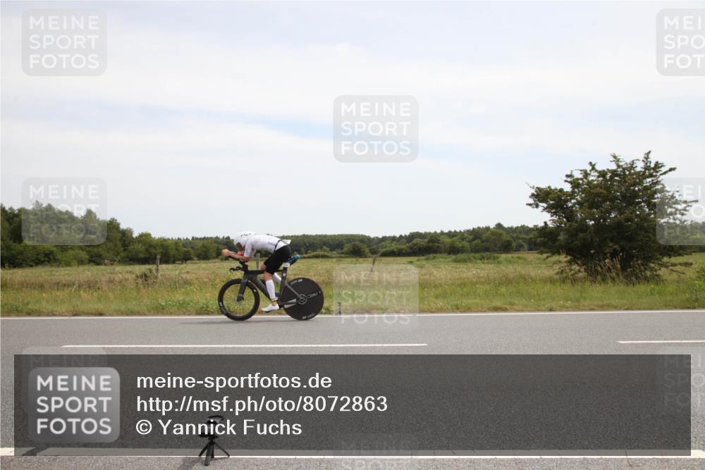 22.06.2025 - Viking Triathlon Yannick Fuchs http://msf.ph/oto/8072863 22.06.2025 12:40:22 Radfahren 108 meine-sportfotos.de