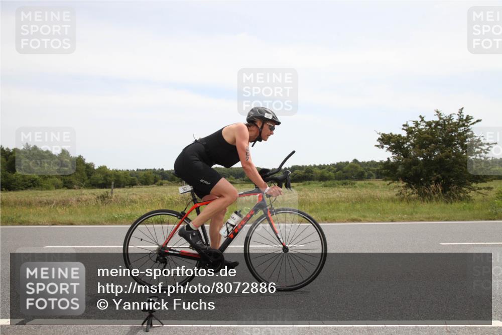 22.06.2025 - Viking Triathlon Yannick Fuchs http://msf.ph/oto/8072886 22.06.2025 12:40:45 Radfahren 31, 267, 509 meine-sportfotos.de