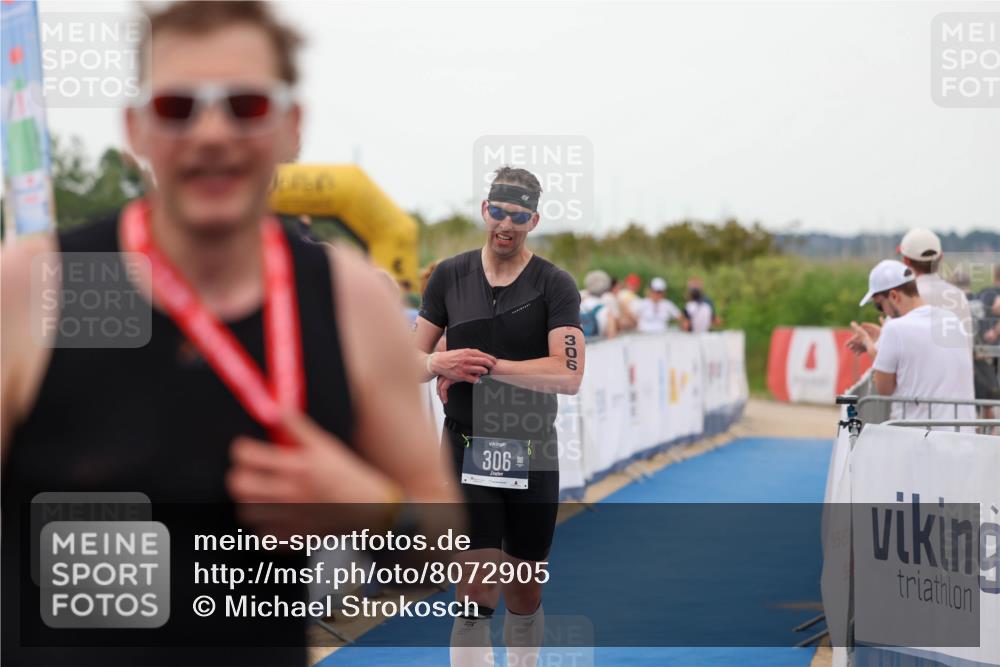 22.06.2025 - Viking Triathlon Michael Strokosch http://msf.ph/oto/8072905 22.06.2025 15:56:46 Ziel 261, 306 meine-sportfotos.de