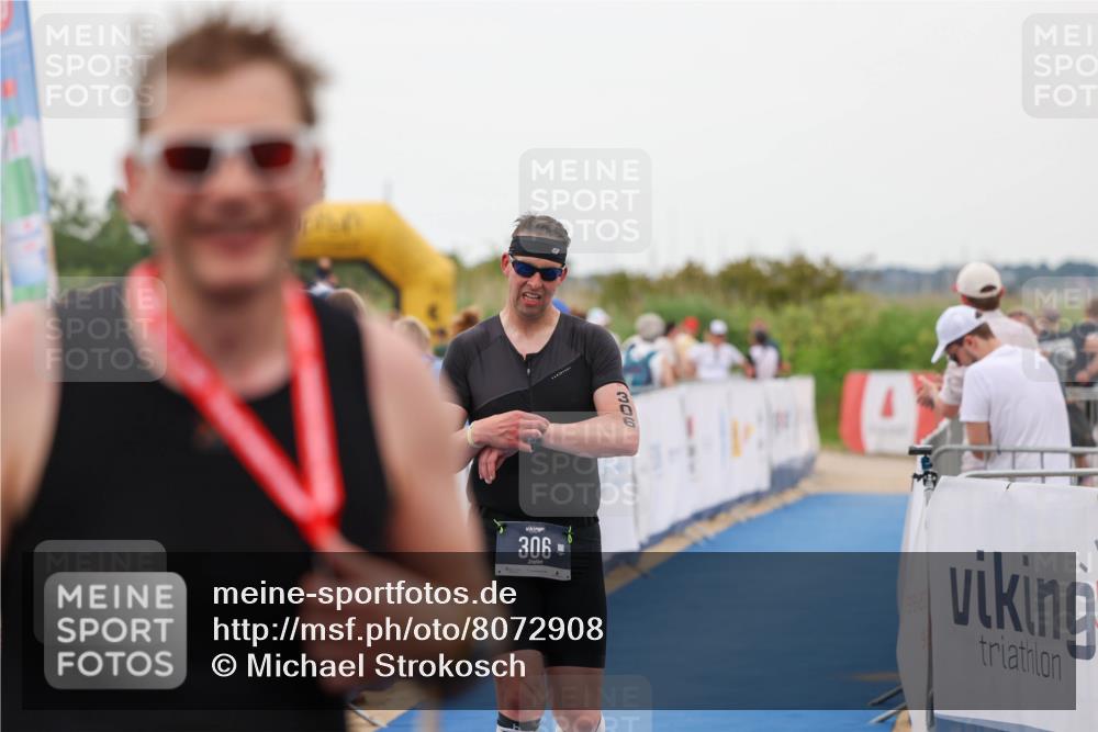 22.06.2025 - Viking Triathlon Michael Strokosch http://msf.ph/oto/8072908 22.06.2025 15:56:46 Ziel 261, 306 meine-sportfotos.de
