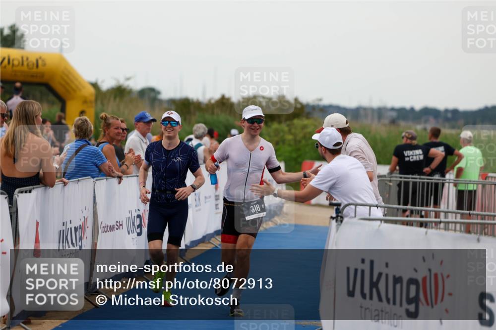 22.06.2025 - Viking Triathlon Michael Strokosch http://msf.ph/oto/8072913 22.06.2025 15:56:57 Ziel 318, 328 meine-sportfotos.de