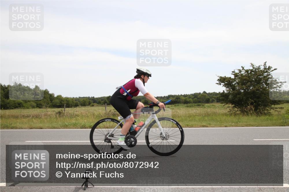 22.06.2025 - Viking Triathlon Yannick Fuchs http://msf.ph/oto/8072942 22.06.2025 12:41:12 Radfahren 206, 462 meine-sportfotos.de