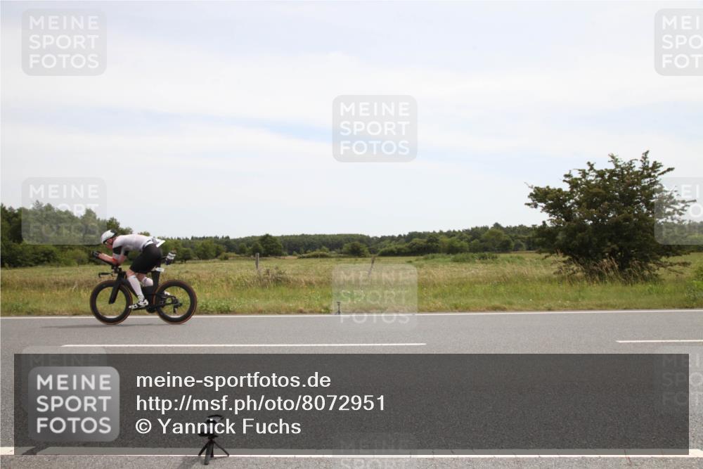 22.06.2025 - Viking Triathlon Yannick Fuchs http://msf.ph/oto/8072951 22.06.2025 12:41:15 Radfahren 206, 462 meine-sportfotos.de