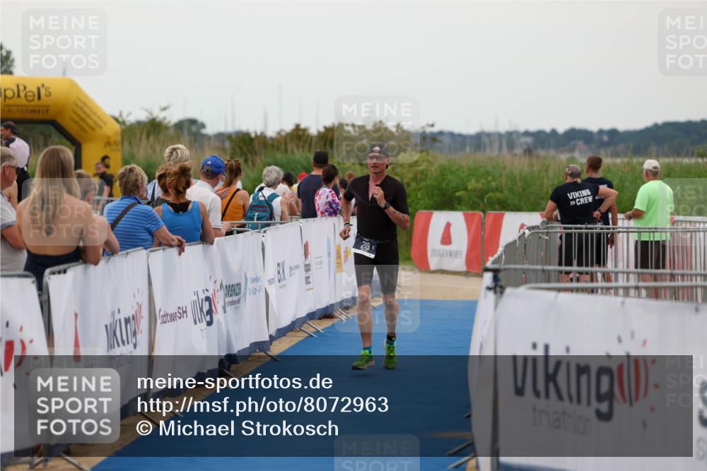 22.06.2025 - Viking Triathlon Michael Strokosch http://msf.ph/oto/8072963 22.06.2025 15:57:43 Ziel 219 meine-sportfotos.de