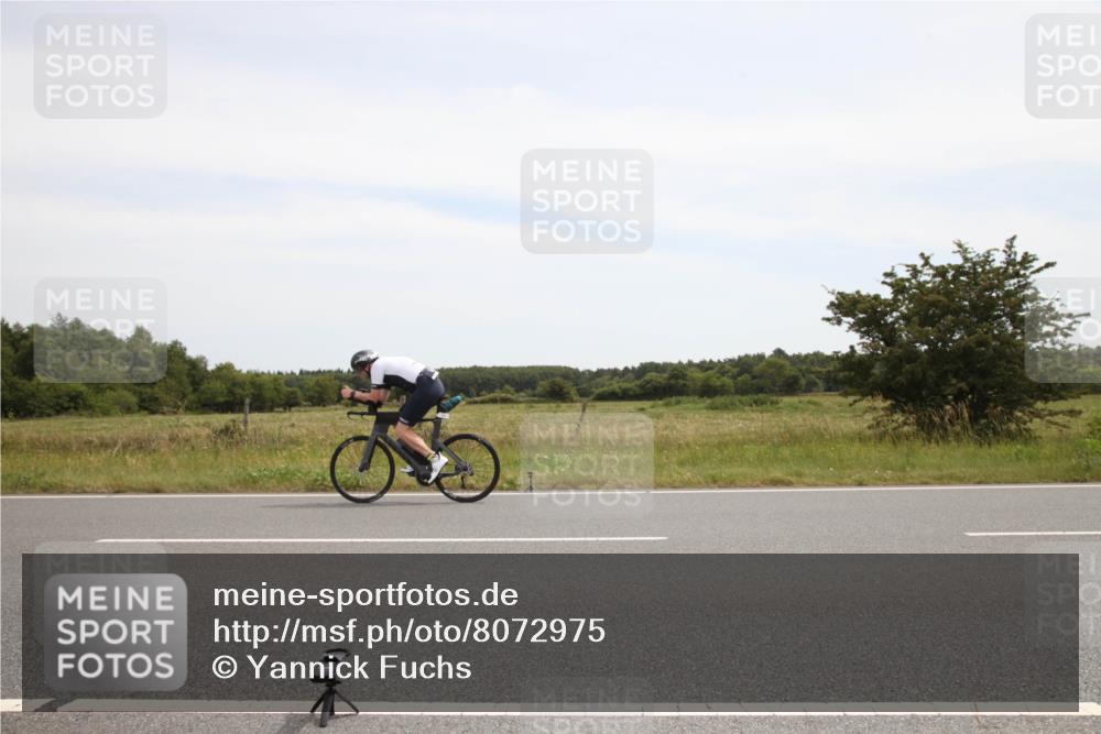 22.06.2025 - Viking Triathlon Yannick Fuchs http://msf.ph/oto/8072975 22.06.2025 12:41:32 Radfahren 435, 519 meine-sportfotos.de