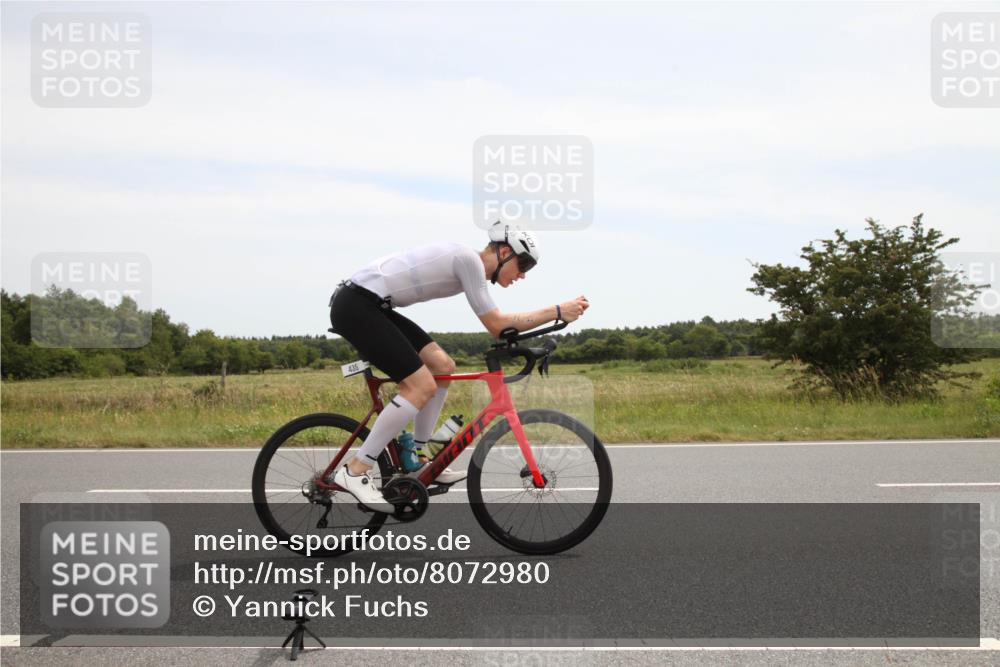 22.06.2025 - Viking Triathlon Yannick Fuchs http://msf.ph/oto/8072980 22.06.2025 12:41:35 Radfahren 87, 193, 201, 435, 492 meine-sportfotos.de