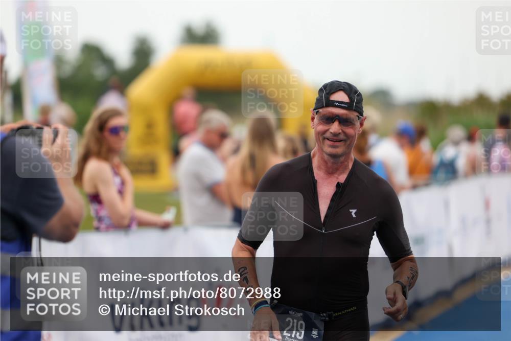 22.06.2025 - Viking Triathlon Michael Strokosch http://msf.ph/oto/8072988 22.06.2025 15:57:47 Ziel 219 meine-sportfotos.de