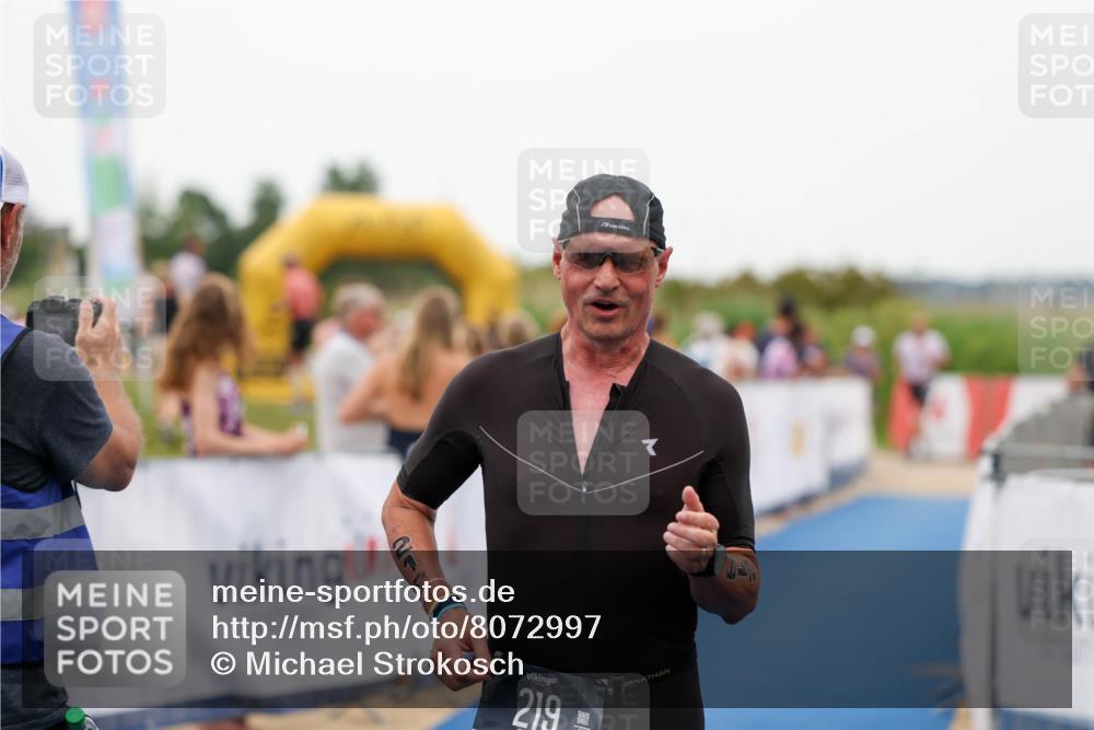 22.06.2025 - Viking Triathlon Michael Strokosch http://msf.ph/oto/8072997 22.06.2025 15:57:48 Ziel 219 meine-sportfotos.de